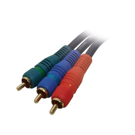 QUEST TECHNOLOGY INTERNATIONAL RCA (M-M) Hd Component R-G-B Stereo Cable - 50 Ft VCA-6350